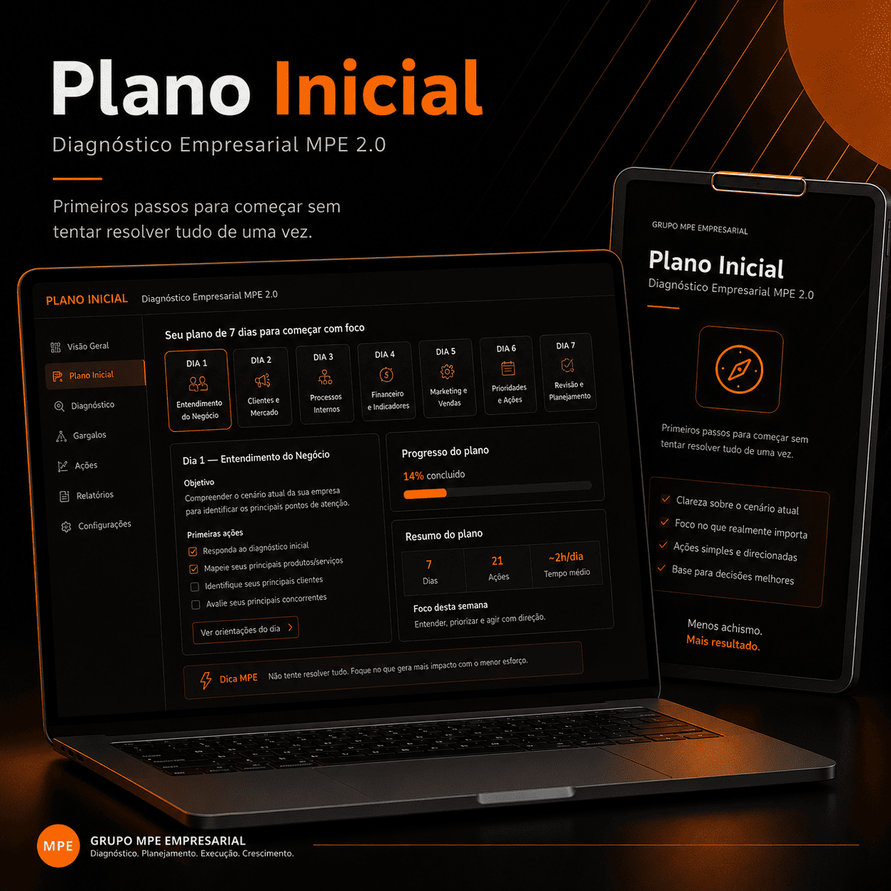 Plano inicial